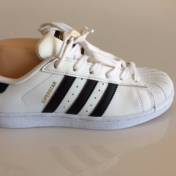 ADIDAS Superstar Sneaker C77153 (Big Kids) - Picture 4 of 7